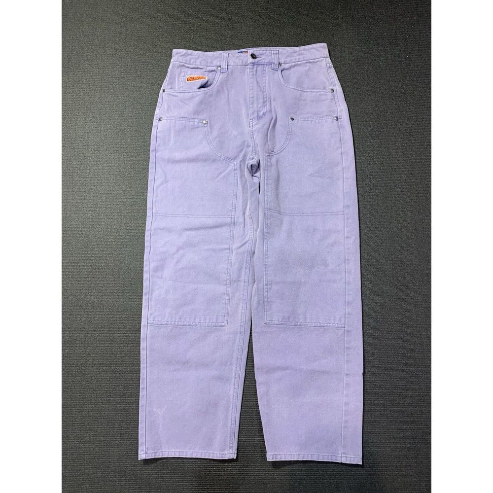 Empyre Colby Double Knee Lavender Wash Skate Pants Size 30